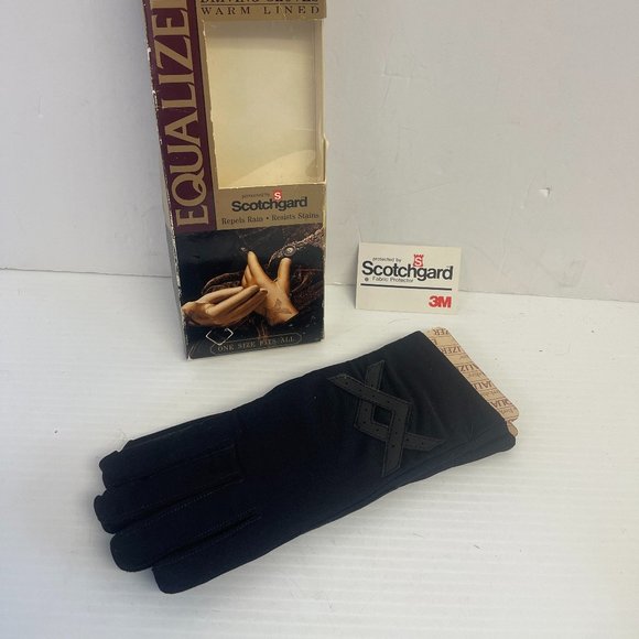 Ladies Equalizer Driving Gloves Berkshire Scotchgard Rain Repel Black - O1041 - Picture 1 of 7